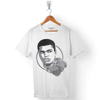 MUHAMMED MUHAMMAD ALİ SMILE BOKS BOKSÖR ERKEK TİŞÖRT - 1