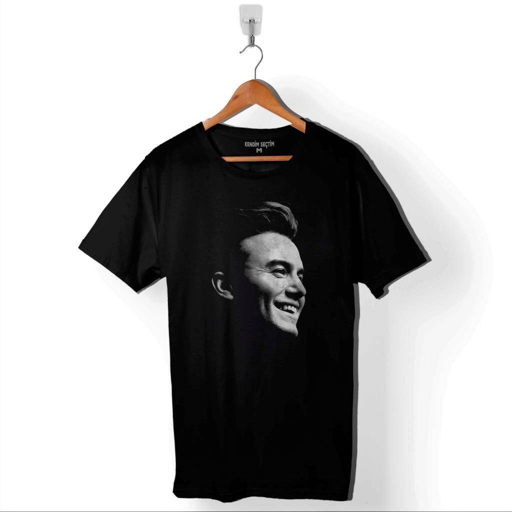 Mustafa Ceceli Sanatçı Şarkıcı Baskılı Tişört Unisex T-Shirt - 1