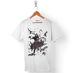 NARUTO NANATSU ITACHI CROW KARGA ERKEK TİŞÖRT - 1