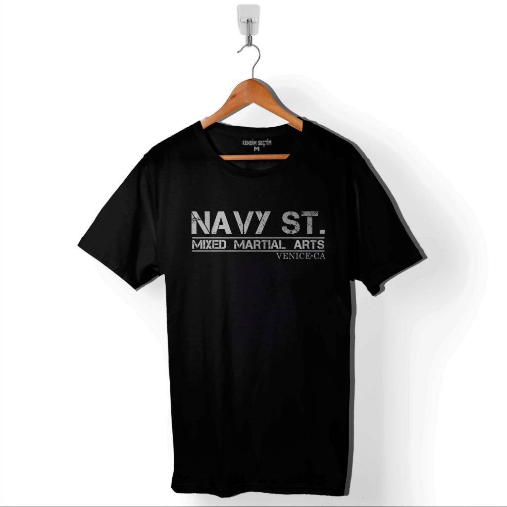 Navy St. Kingdom 2014 Mma .Pnggym Baskılı Tişört Unisex T-Shirt - 1