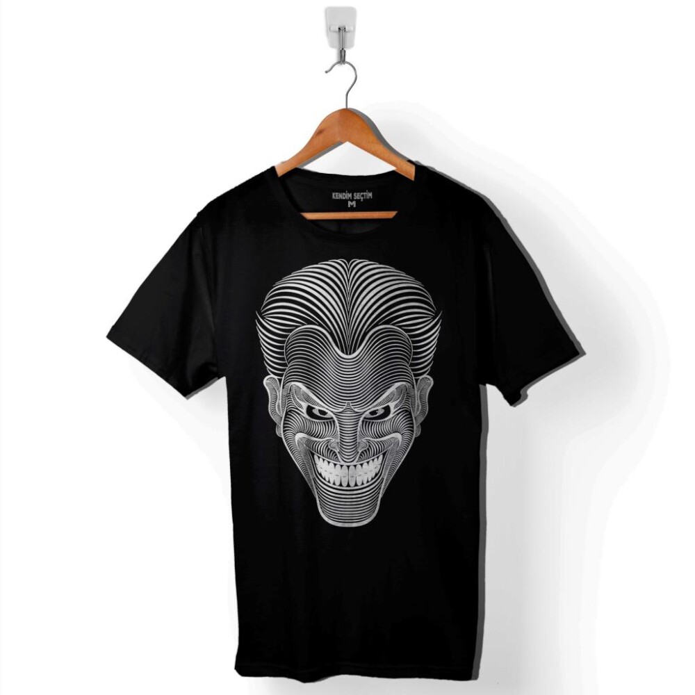 New Batman Dark KNight Kara Şovalye Yeni Joker Baskılı Tişört Unisex T-Shirt - 1