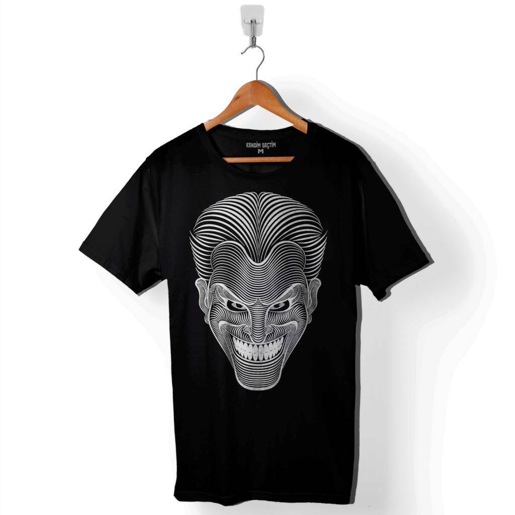 New Batman Dark KNight Kara Şovalye Yeni Joker Baskılı Tişört Unisex T-Shirt - 1