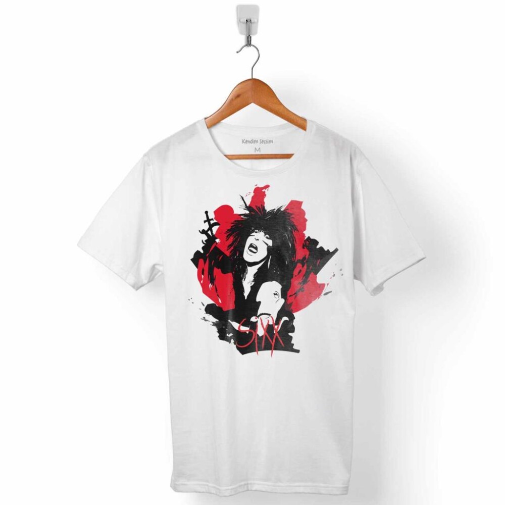 NIKKI SIXX MÖYLEY CRÜE CRUE ERKEK TİŞÖRT - KENDİM SEÇTİM