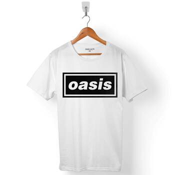 OASİS BAND LOGO TASARIM ERKEK TİŞÖRT - 1