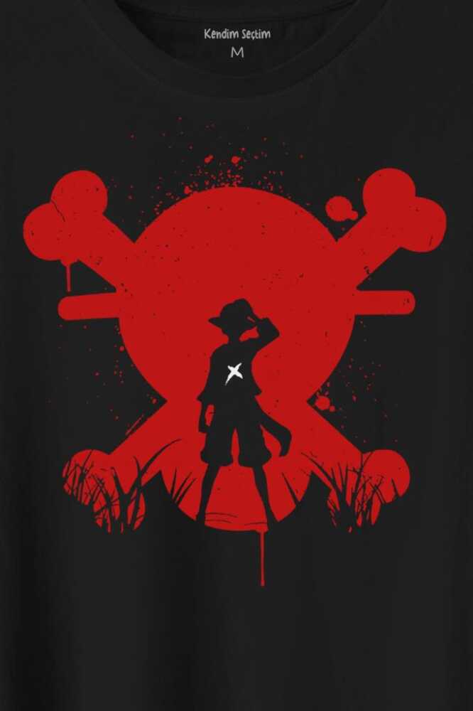 One Piece Anime Dizi Japanese Urban Wear Street Culture Baskılı Tişört Unisex T-Shirt (1)