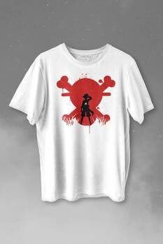 One Piece Anime Dizi Japanese Urban Wear Street Culture Baskılı Tişört Unisex T-shirt - 1