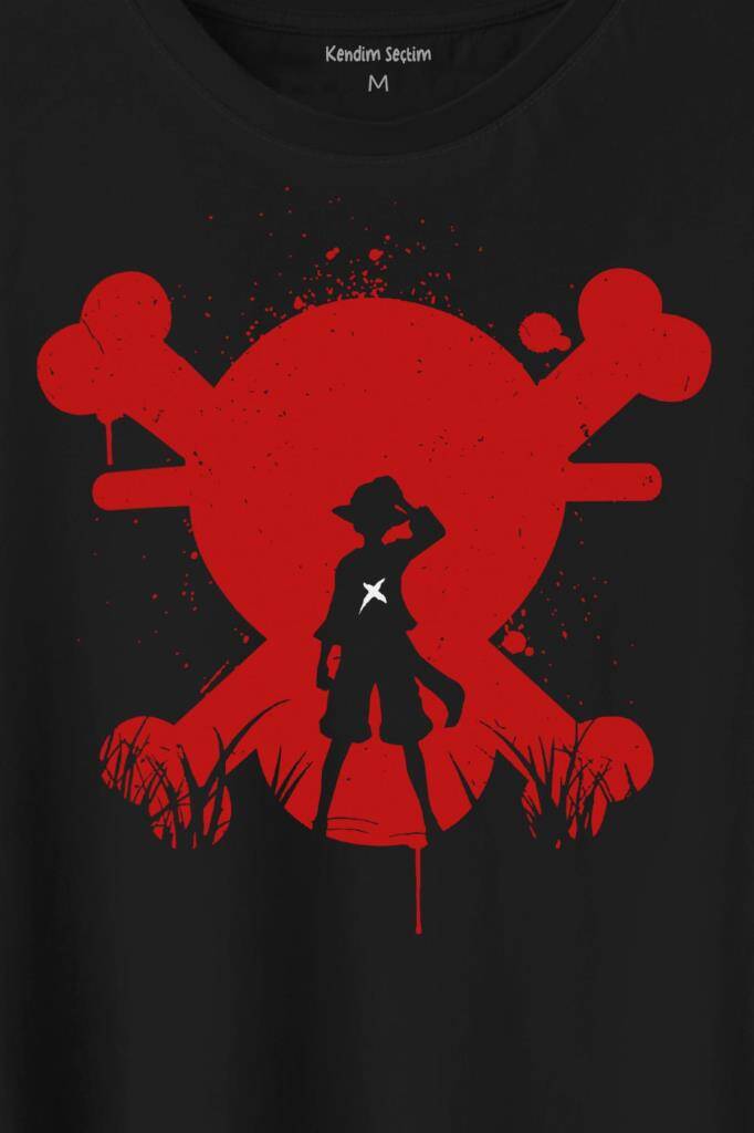 One Piece Anime Dizi Japanese Urban Wear Street Culture Baskılı Tişört Unisex T-Shirt - 2