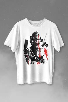 One Piece Roronoa Zoro Poster Baskılı Tişört Unisex T-shirt - 1