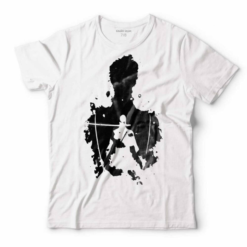 ONE PIECE ZORO RORONOA LOGO ÇOCUK TİŞÖRT - KENDİM SEÇTİM