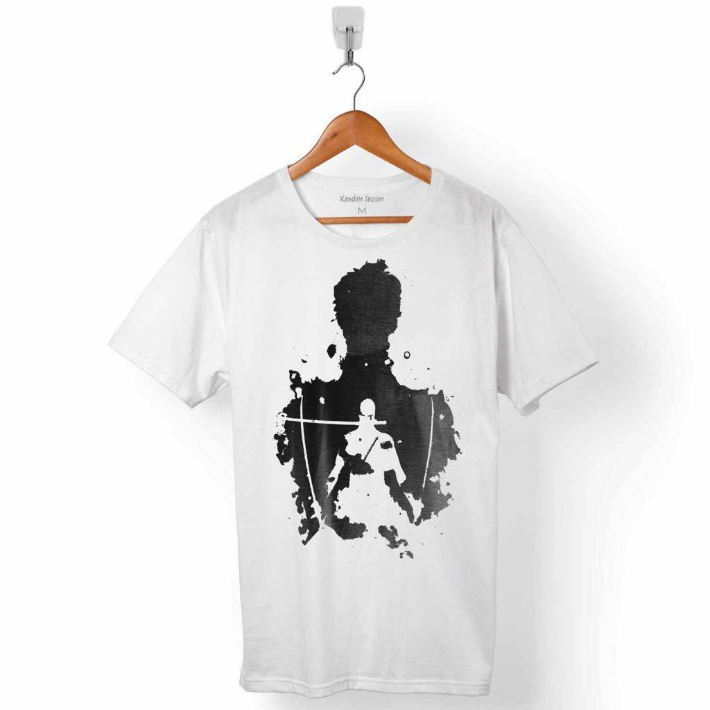 ONE PIECE ZORO RORONOA LOGO ERKEK TİŞÖRT