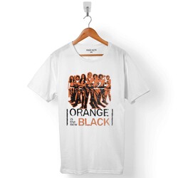 ORANGE IS THE NEW BLACK LOGO TV DİZİSİ ERKEK TİŞÖRT - 1