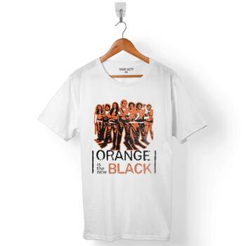 ORANGE IS THE NEW BLACK LOGO TV DİZİSİ ERKEK TİŞÖRT - 1