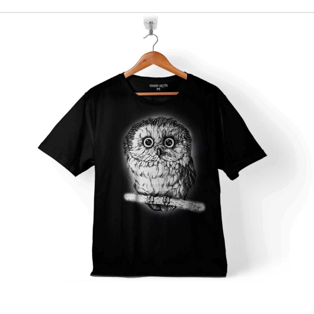 OWL BAYKUŞ YAVRU MİNİK KUŞ ÇOCUK TİŞÖRT - KENDİM SEÇTİM