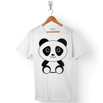 PANDA AŞKI HEART LOVE KALP AYI BEAR ERKEK TİŞÖRT - 1