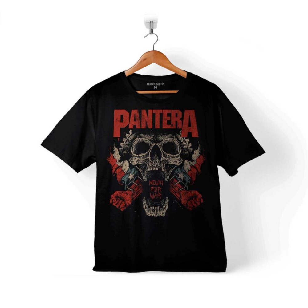 PANTERA SKULL KURU KAFA GROOVE HEAAVY METAL ÇOCUK TİŞÖRT - KENDİM SEÇTİM