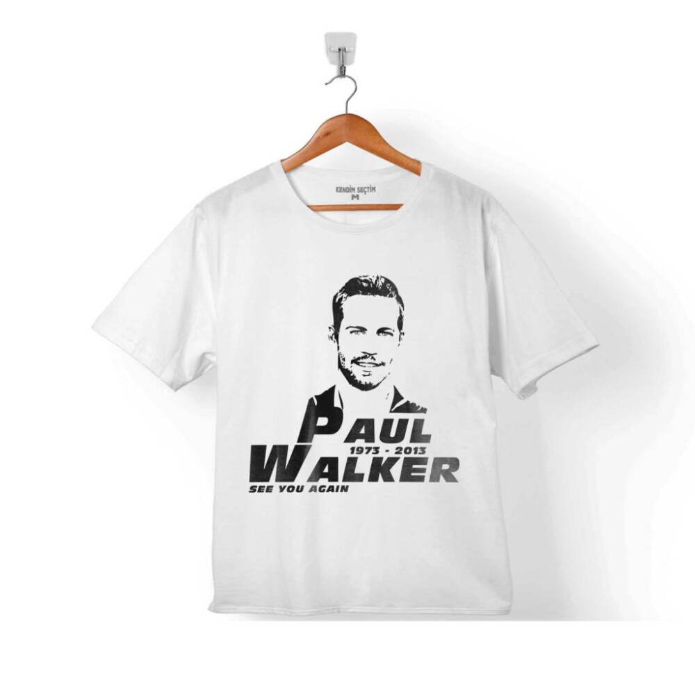PAUL WALKER SEE YOU AGAIN HIZLI VE ÖFKELİ 4 ÇOCUK TİŞÖRT - KENDİM SEÇTİM