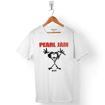 PEARL JAM ALIVE LOGO ERKEK TİŞÖRT - 1