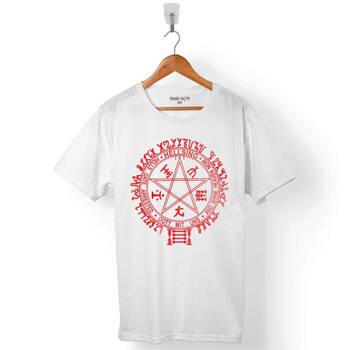 PENTAGRAM HELLSING ONE PIECE NARUTO ANIME ERKEK TİŞÖRT - 1