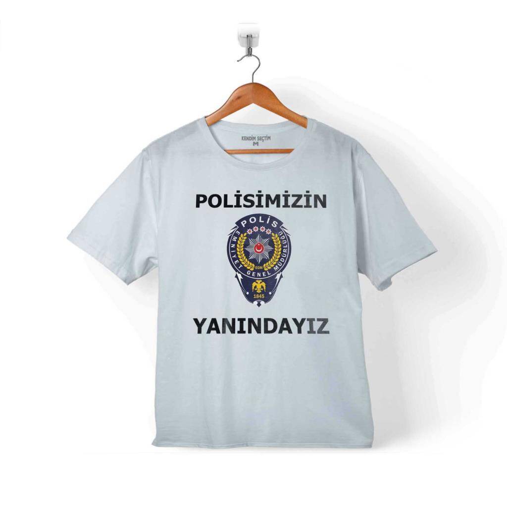 POLİSİMİZİN ASKERİMİZİN ORDUMUZUN YANINDAYIZ ÇOCUK TİŞÖRT - 1