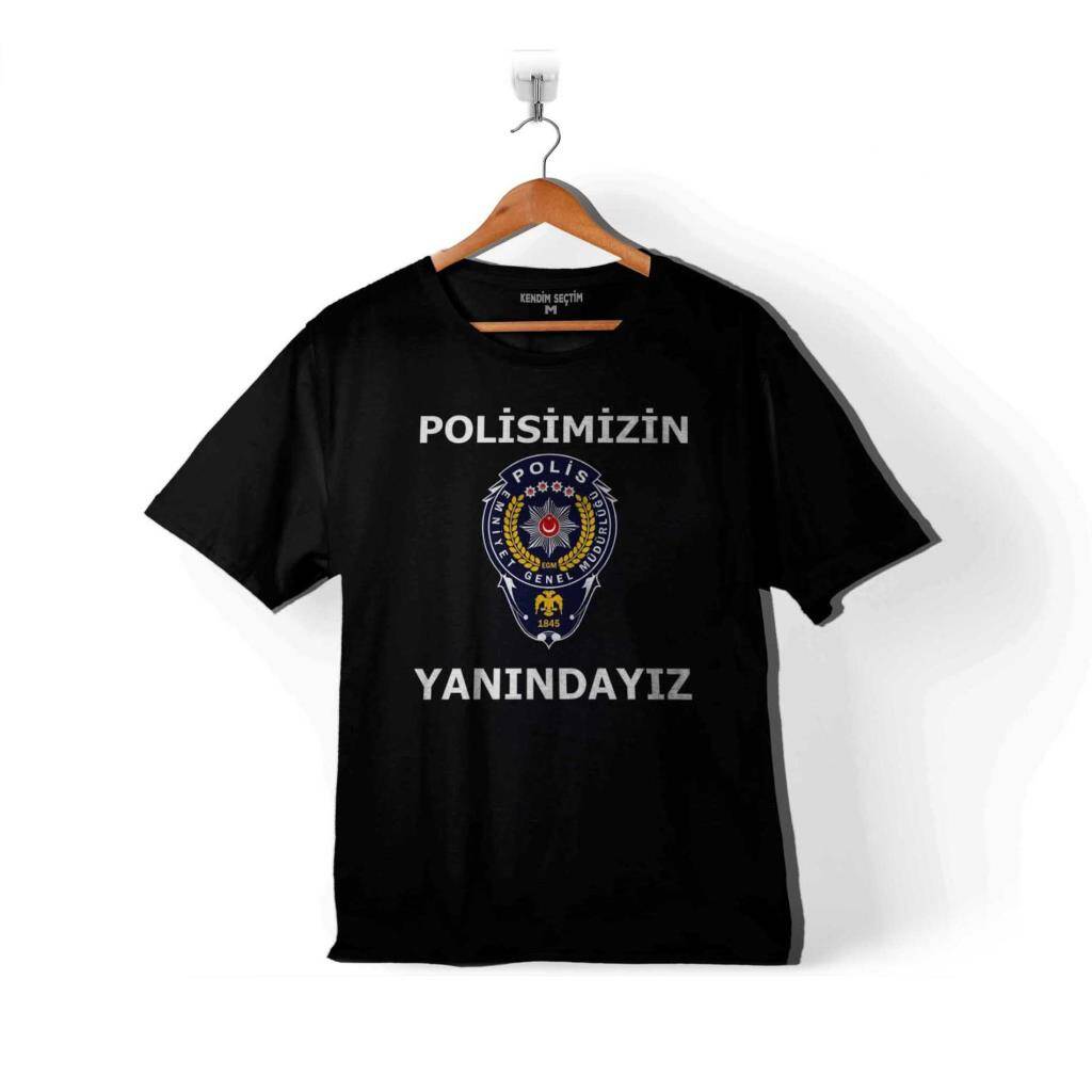 POLİSİMİZİN ASKERİMİZİN ORDUMUZUN YANINDAYIZ ÇOCUK TİŞÖRT - 1