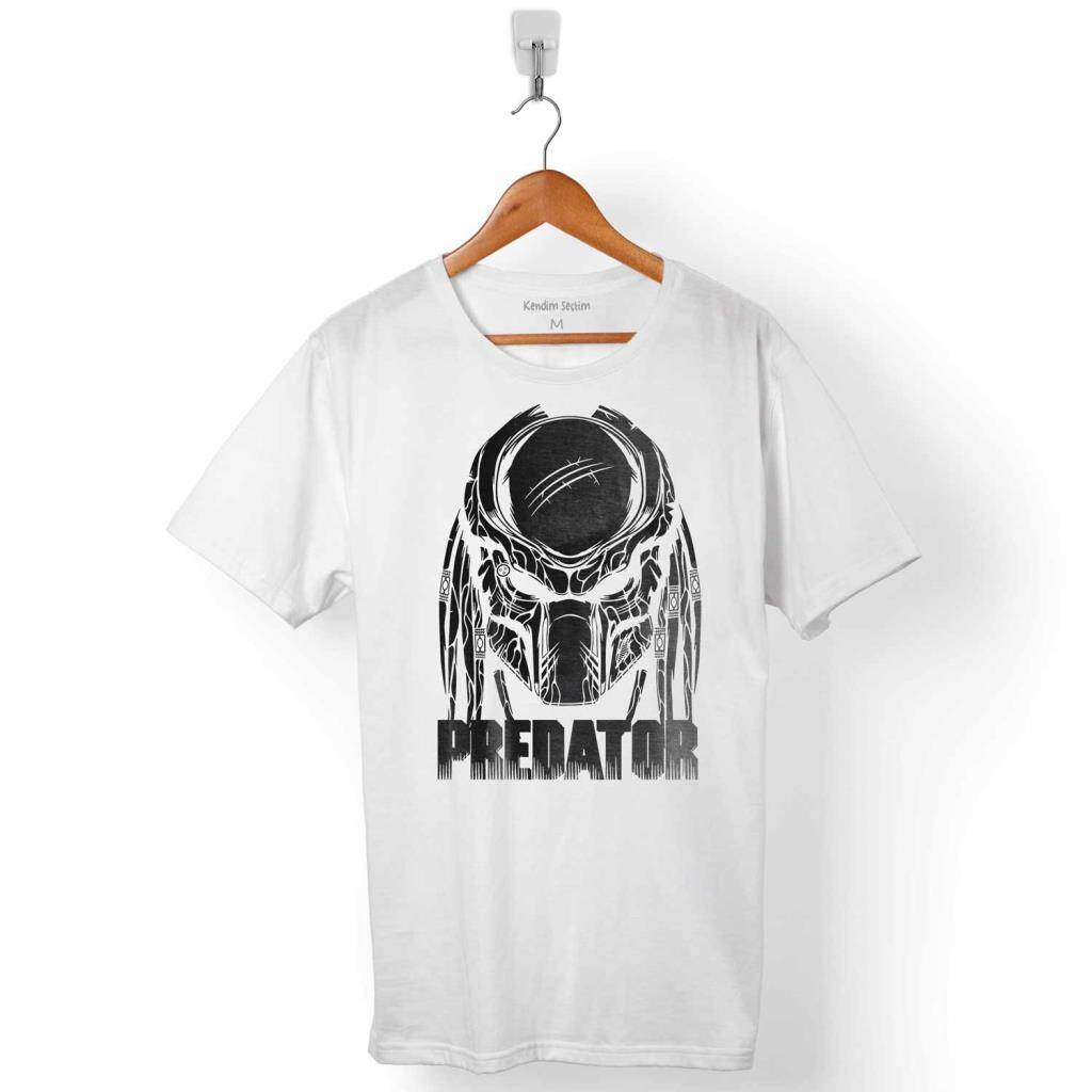 PREDATÖR AV FİLMİ ARNOLD SCHWARZENEGGER ERKEK TİŞÖRT - 1