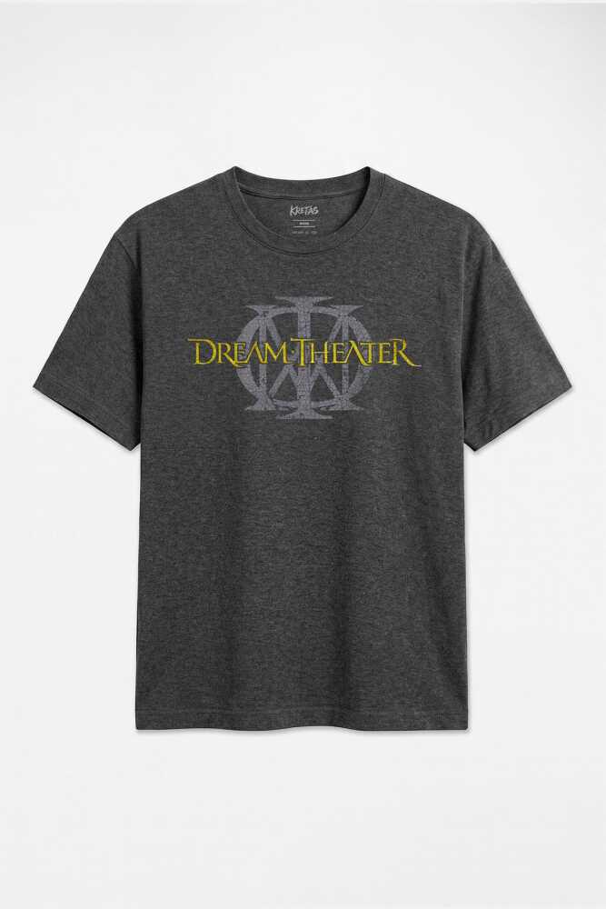 Progressive Metal Dream Theater John Petrucci Rock Müzik Unisex Regular Fit Antrasit Melanj Tişört