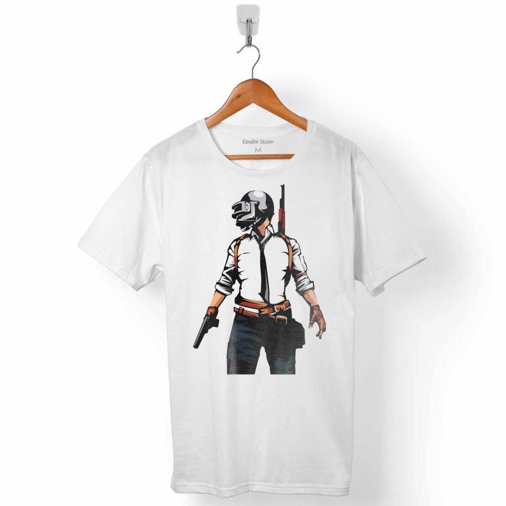 PUBG PLAYERUNKNOWN'S BATTLEGROUNDS LOGO ERKEK TİŞÖRT - 1
