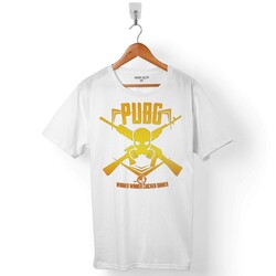 PUBG PLAYERUNKNOWN'S WINNER CHICKEN DINNER LOGO ERKEK TİŞÖRT - 1