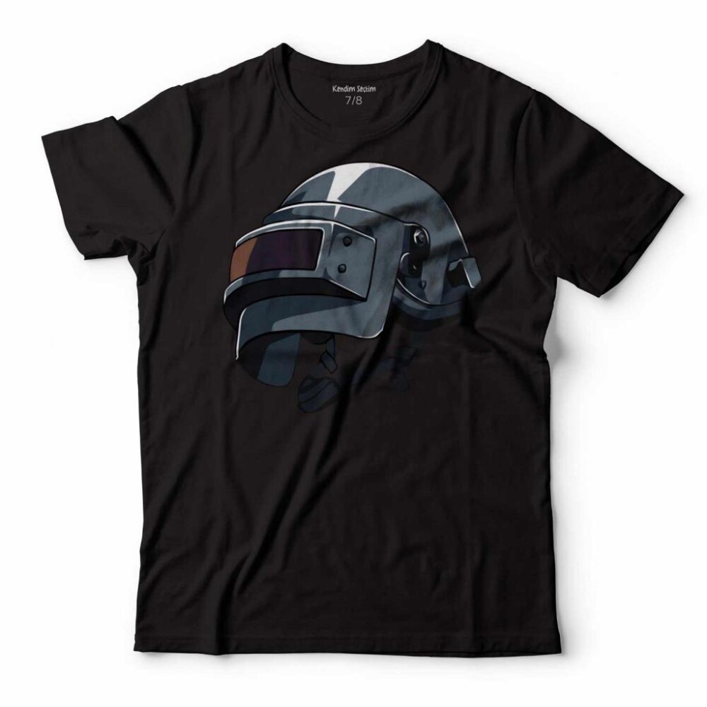 PUBG PUB G KASK HELMET MİĞFERİ ÇOCUK TİŞÖRT - 1