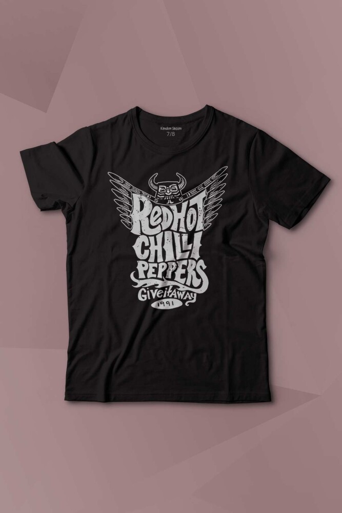 Red Hot RHCP Rock Müzik Music Baskılı Çocuk Tişört Kısa Kollu - KENDİM SEÇTİM