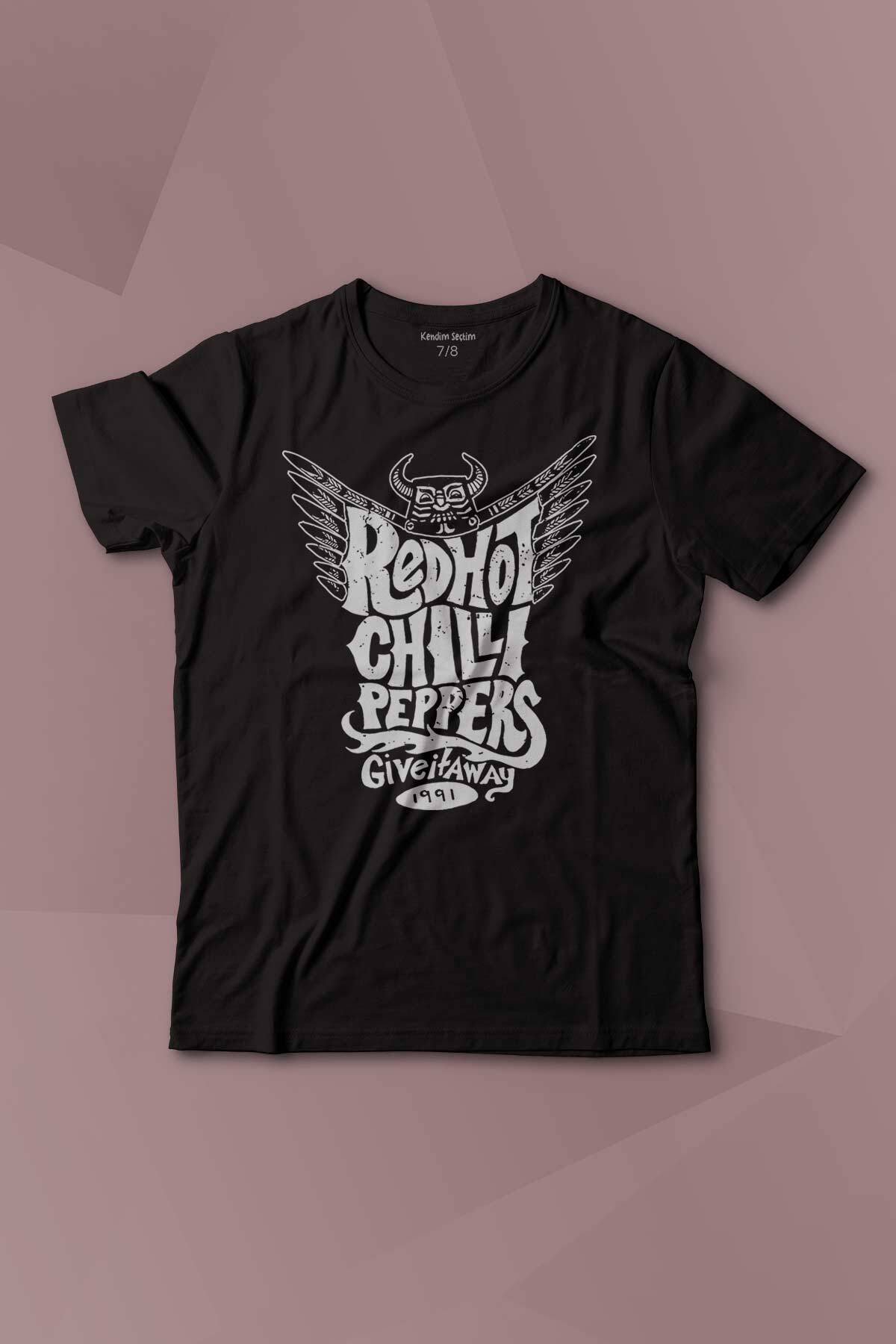 Red Hot RHCP Rock Müzik Music Baskılı Çocuk Tişört Kısa Kollu - 1