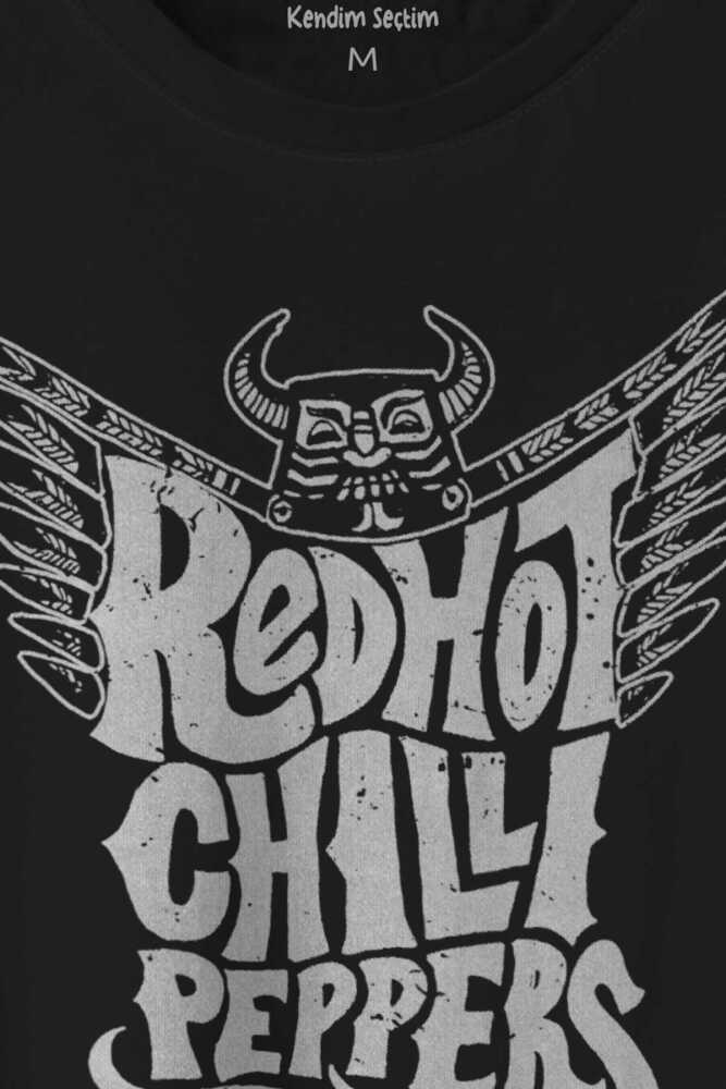 Red Hot RHCP Rock Müzik Music Baskılı Tişört Unisex T-shirt (1)