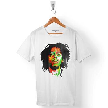 REGGAE BOB MARLEY MÜZİK KRALI ERKEK TİŞÖRT - 1