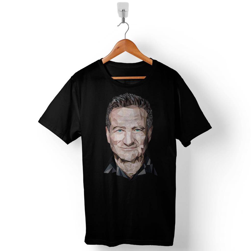 Robın Willıams Anısına Hollywood Baskılı Tişört Unisex T-Shirt - 1