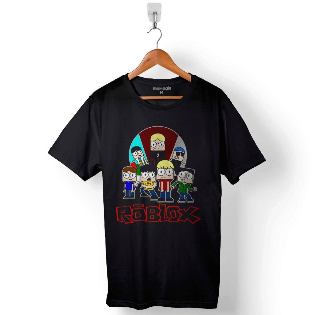 Roblox Video Game Mmog Baskılı Tişört Unisex T-Shirt - 1