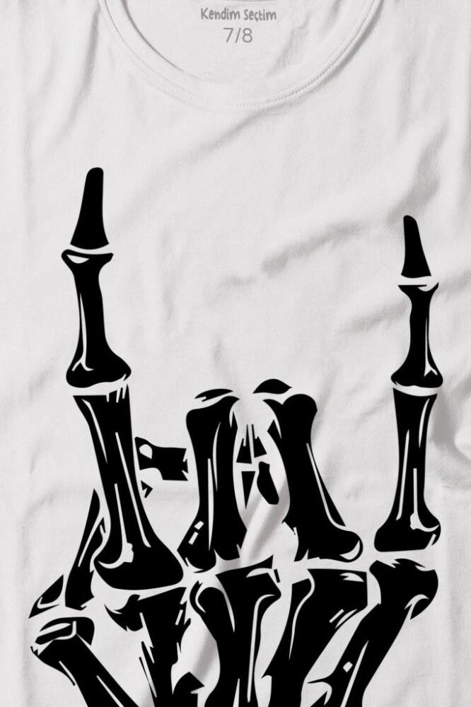 Rock And Roll Music Sert Müzik Baskılı Tişört Çocuk T-shirt - 2