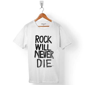 ROCK N ROCK'N AND ROLL WIL NEVER DIE 1971 ERKEK TİŞÖRT - 1