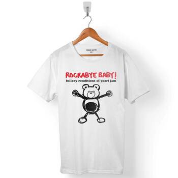 ROCKABYE BABY PEARL JAM ALIVE LOGO ERKEK TİŞÖRT - 1