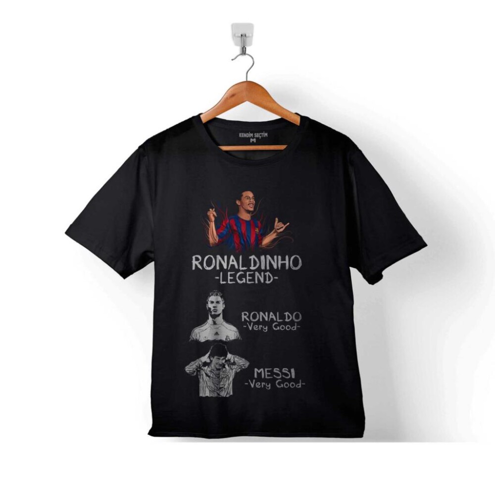 RONALDINHO EFSANE MESSI RONALDO ÇOCUK TİŞÖRT - KENDİM SEÇTİM