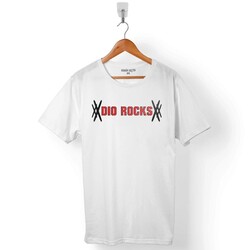 RONNIE JAMES DIO RETURNS LOGO ERKEK TİŞÖRT - 1