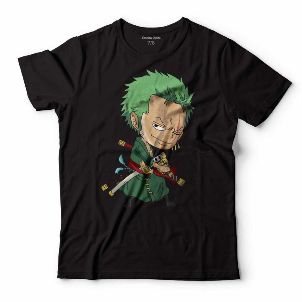 RORONOA ZORO LOGO ÇOCUK TİŞÖRT - KENDİM SEÇTİM