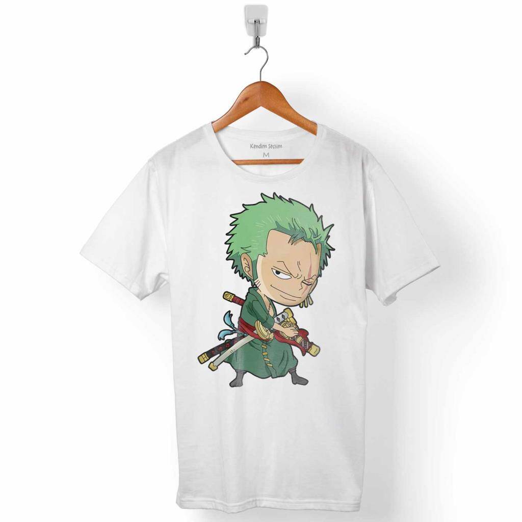 RORONOA ZORO LOGO ERKEK TİŞÖRT - 1