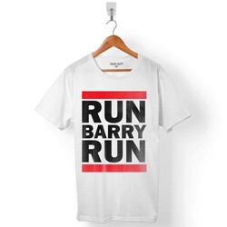 RUN BARRY RUN FLASH STAR ERKEK TİŞÖRT - 1