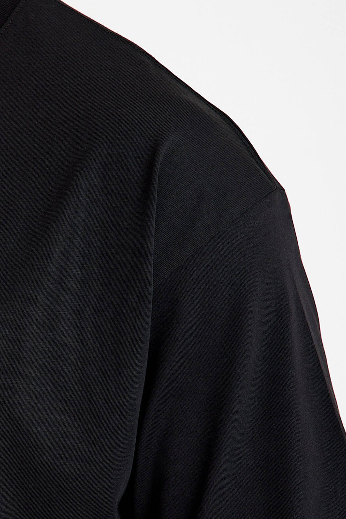 Sadece Sarı Kırmızı Solo il Gala Baskılı Tişört Siyah Unisex T-shirt - 4