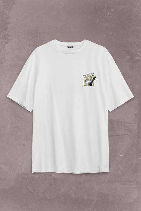 Şah Mat Satranç Check Mate Chess Kral Kralıçe Gambit Sırt Ön Baskılı Oversize Tişört Unisex T-Shirt - 2