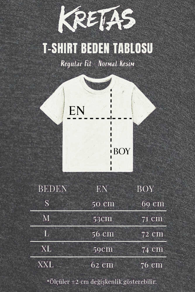 Samurai Samuray Japanese Japonca Street Wear Urban Regular Unisex Antrasit Melanj Tişört - 4