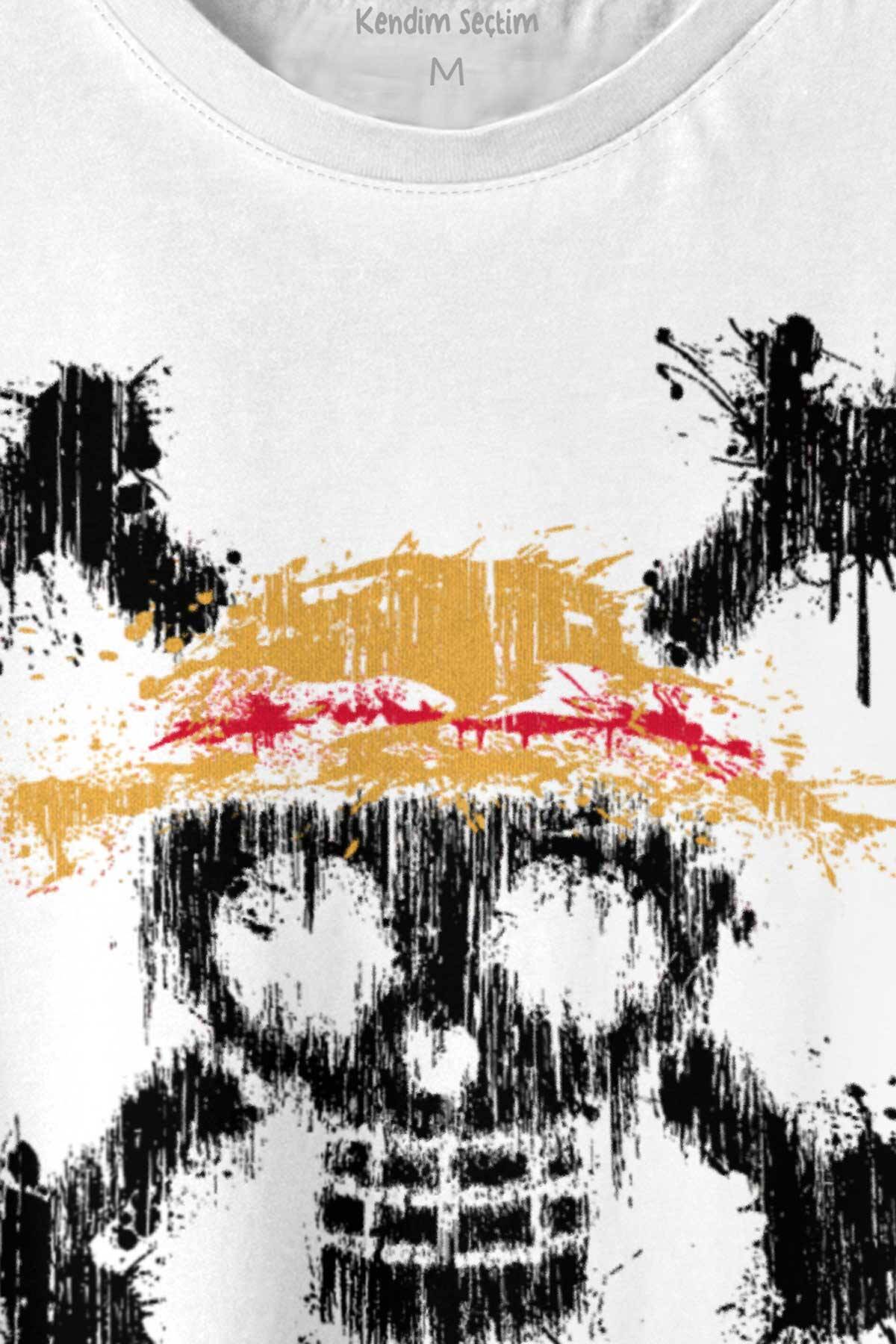 Şapkalı One Piece Anime Baskılı Tişört Unisex T-shirt - 2