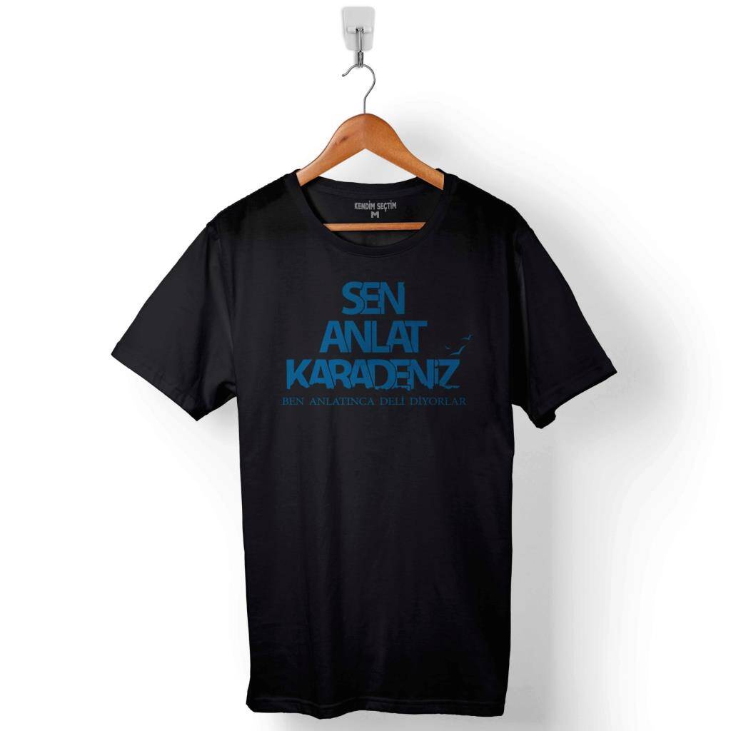 Sen Anlat Karadeniz Tv Dizisi Logo Baskılı Tişört Unisex T-Shirt - 1