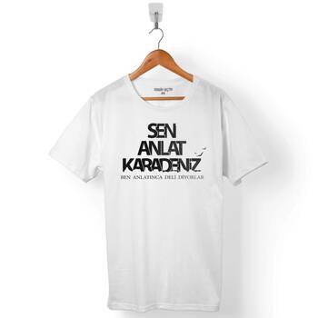 SEN ANLAT KARADENİZ TV DİZİSİ LOGO ERKEK TİŞÖRT - 1