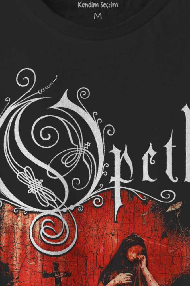 Siyah T-shirt Still Life Opeth Metal Music Unisex Regular Fit Tişört - 2